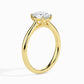 50 Pointer Oval Lab Diamond Evelyn Solitaire Ring