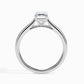 50 Pointer Emerald Lab Diamond Dreamy Solitaire Ring