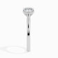 50 Pointer Asscher Lab Diamond Luna Solitaire Ring