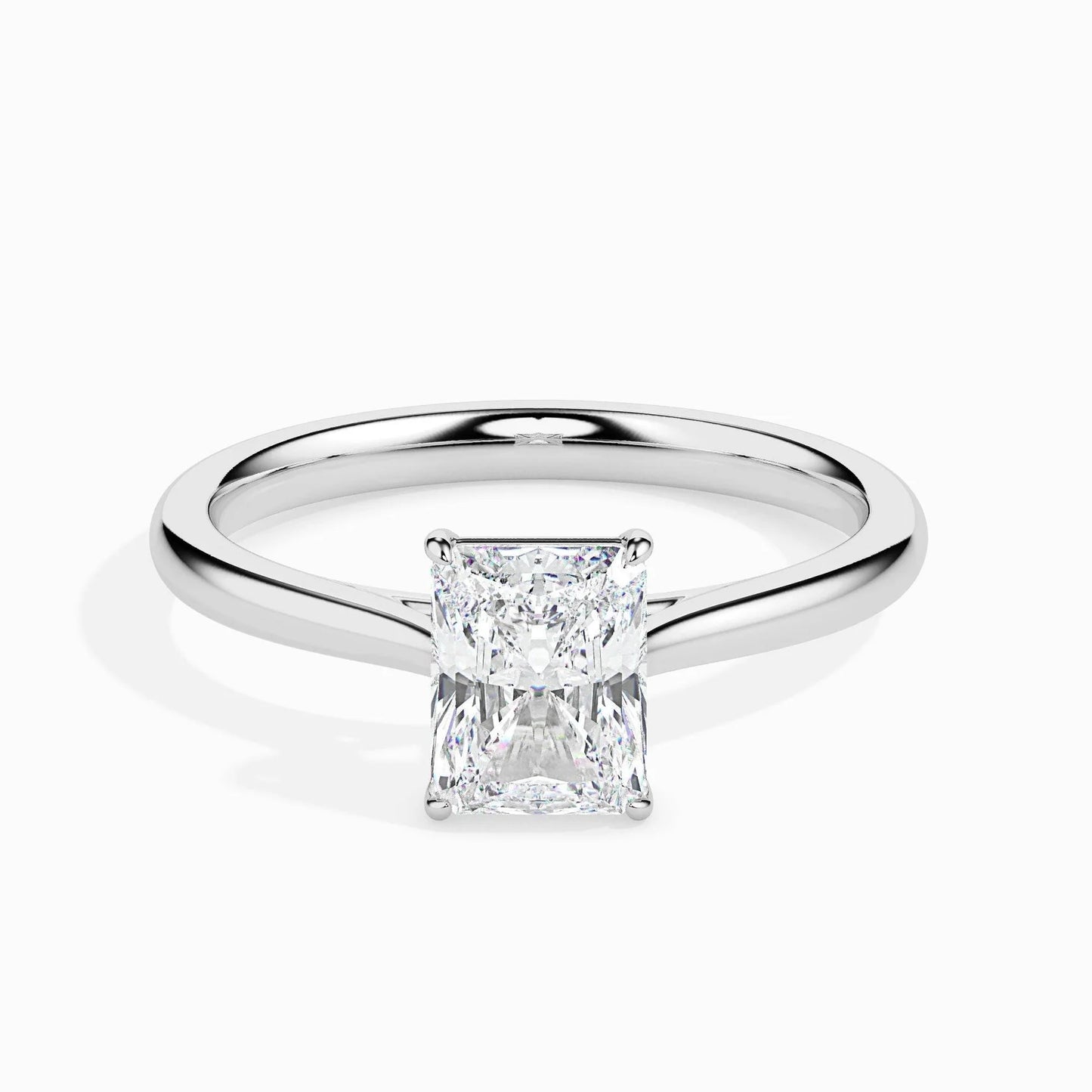 50 Pointer Radiant Lab Diamond Camila Solitaire Ring