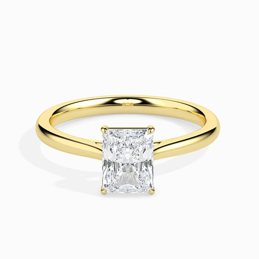 50 Pointer Radiant Lab Diamond Camila Solitaire Ring