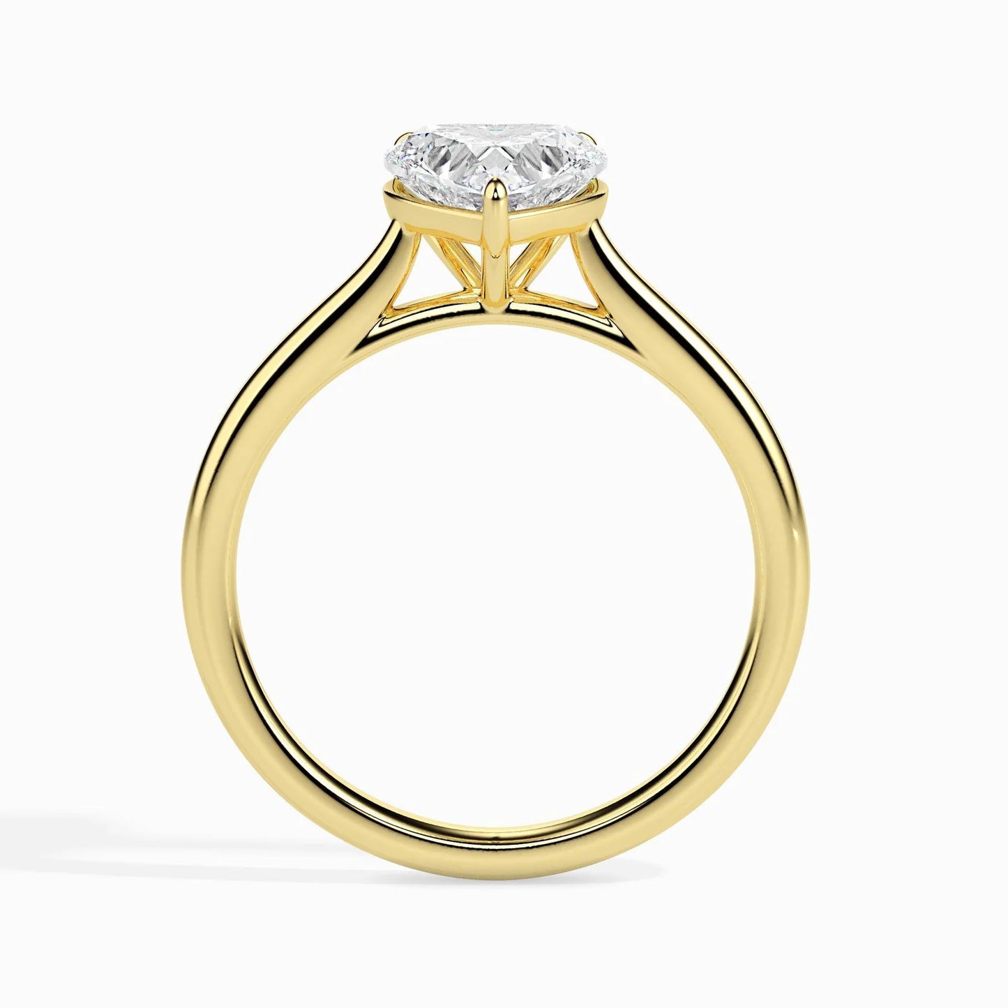 Gianna 1ct Heart Lab Diamond Ring