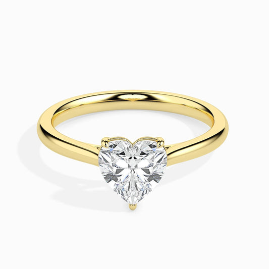 Gianna 1ct Heart Lab Diamond Ring