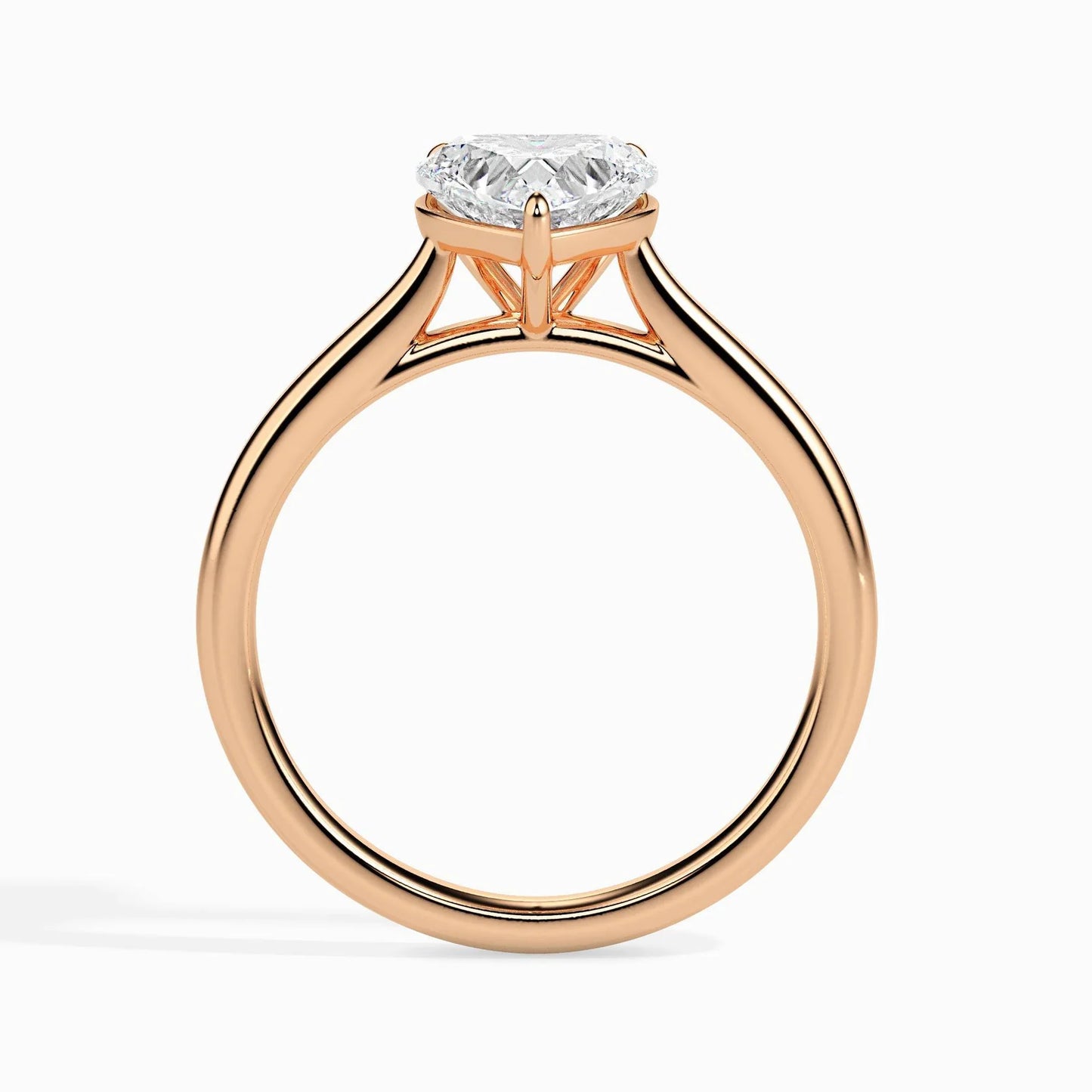 Gianna 1ct Heart Lab Diamond Ring