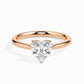 Gianna 1ct Heart Lab Diamond Ring