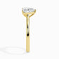 50 Pointer Heart Lab Diamond Gianna Solitaire Ring
