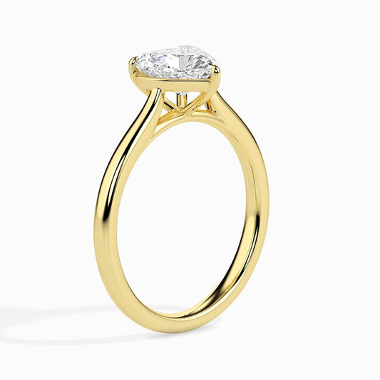 Gianna 1ct Heart Lab Diamond Ring