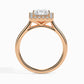 Vivian 1ct Princess Halo Lab Diamond Ring