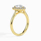 Welkin 1ct Heart Halo Lab Diamond Ring