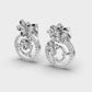 Blooming Petals Diamond Earrings
