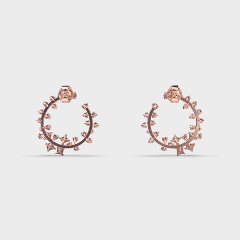 Stars of Axis Diamond Studs