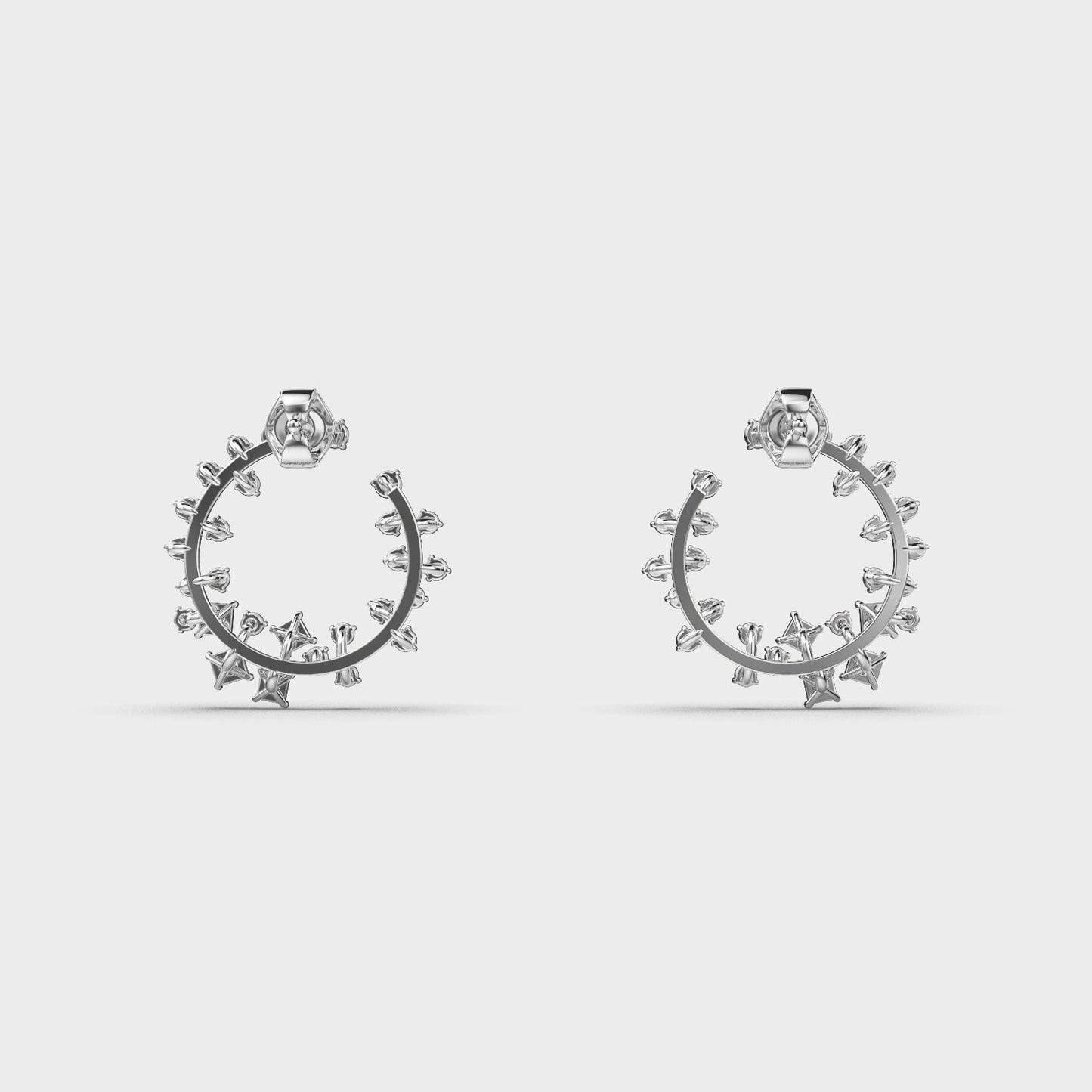 Stars of Axis Diamond Studs