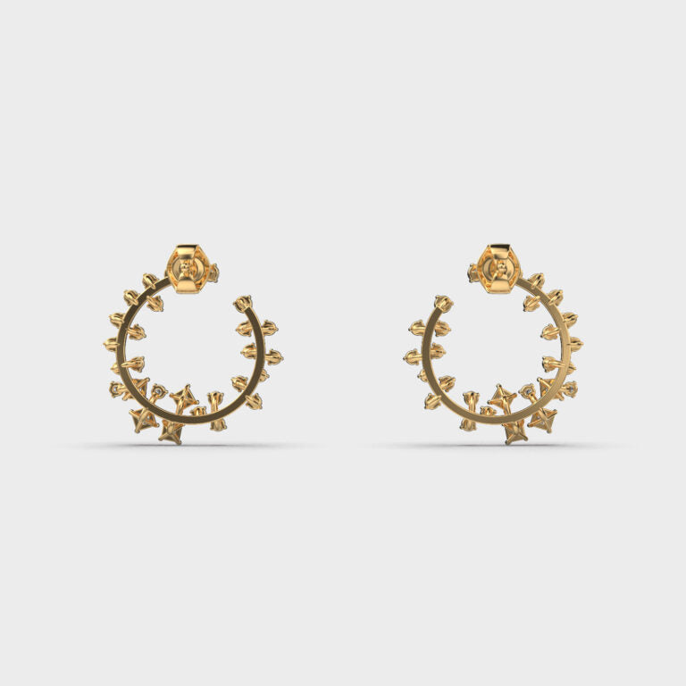 Stars of Axis Diamond Studs