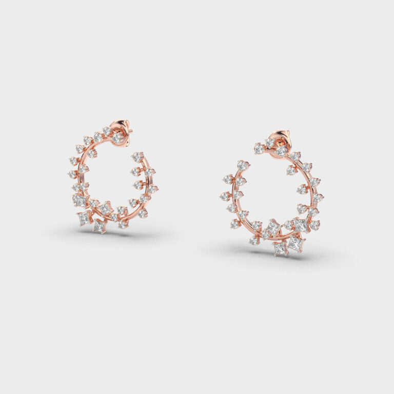 Stars of Axis Diamond Studs