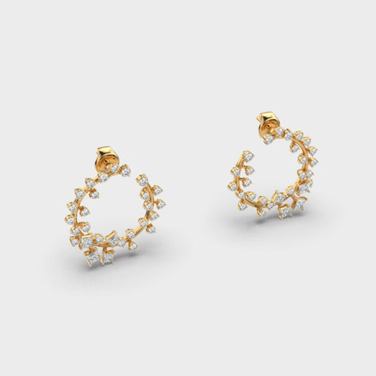 Stars of Axis Diamond Studs