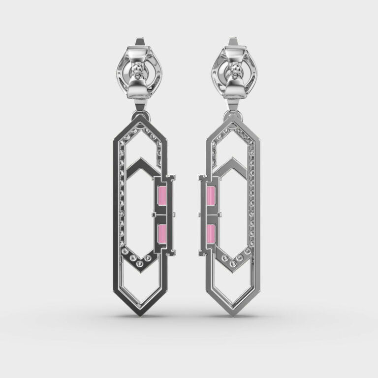 Dazzle Pulse Diamond Earrings
