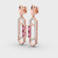 Dazzle Pulse Diamond Earrings