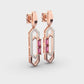 Dazzle Pulse Diamond Earrings