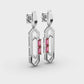 Dazzle Pulse Diamond Earrings