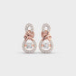 luminous Knots Graceful Diamond Earrings