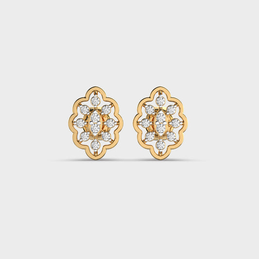 Celestial Spark Diamond Earrings