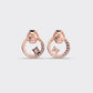 Lustre Loop Diamond Earrings