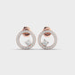 Lustre Loop Diamond Earrings