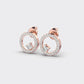 Lustre Loop Diamond Earrings