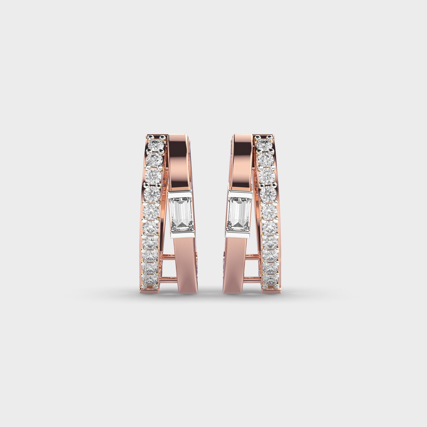 Dainty Spark Diamond Hoops
