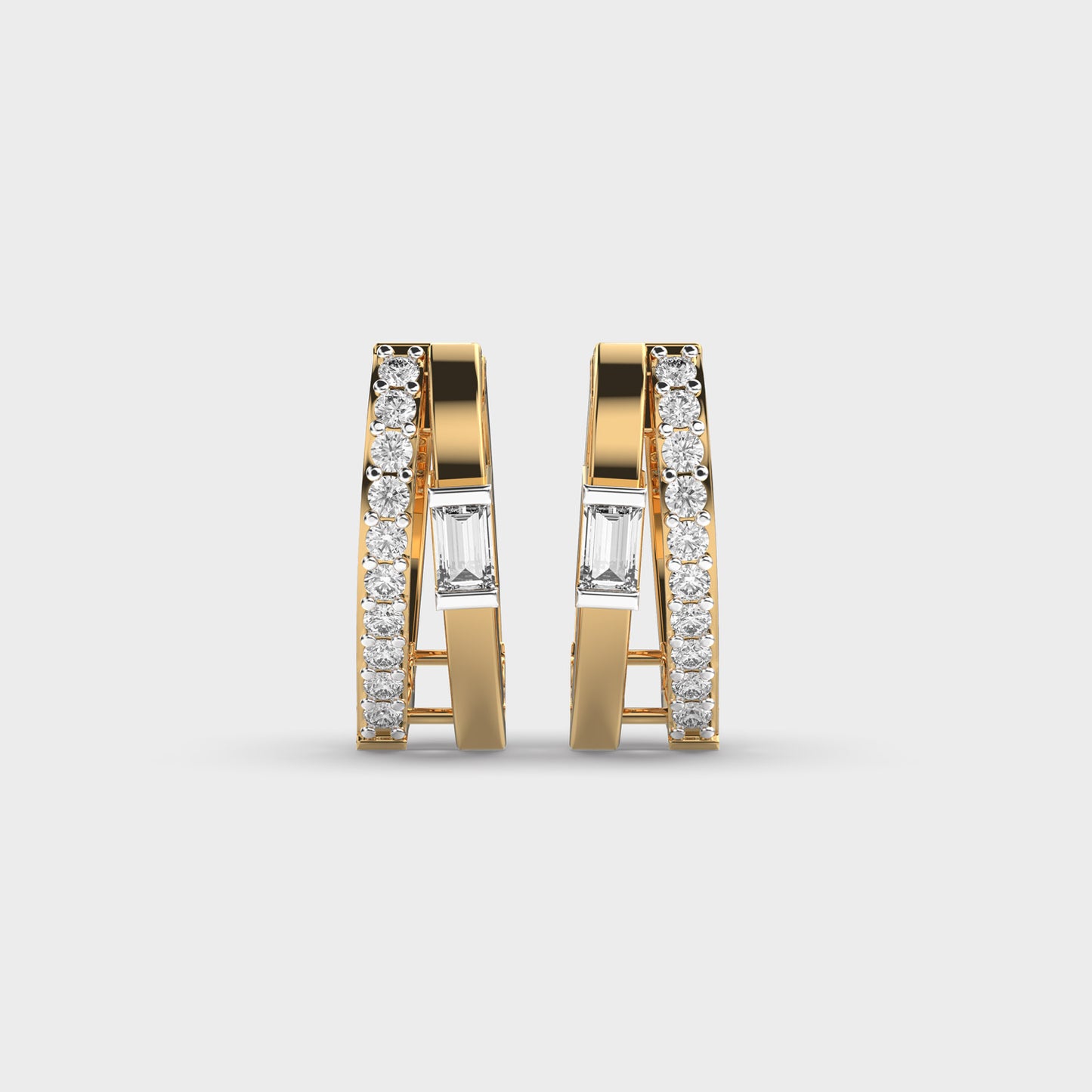 Dainty Spark Diamond Hoops