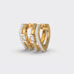Dainty Spark Diamond Hoops