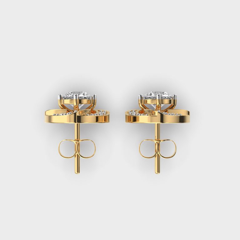 Dazzling Splendor Diamond Stud