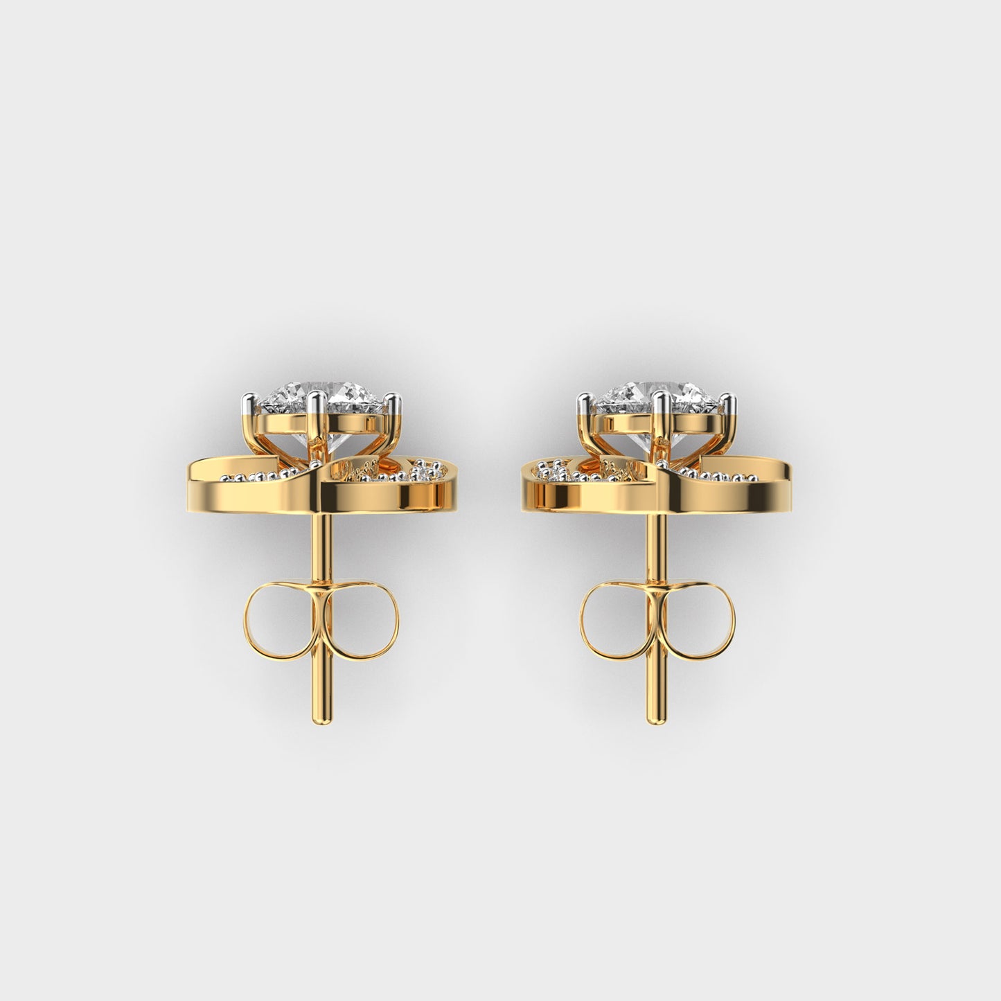 Dazzling Splendor Diamond Stud