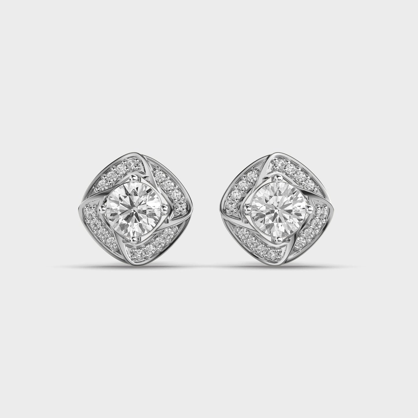 Dazzling Splendor Diamond Stud