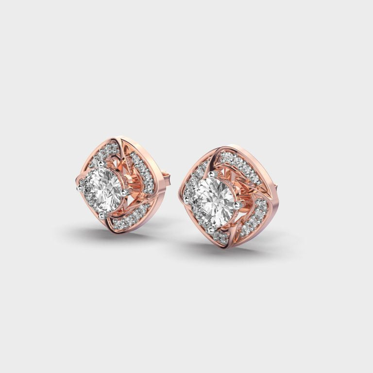 Dazzling Splendor Diamond Stud