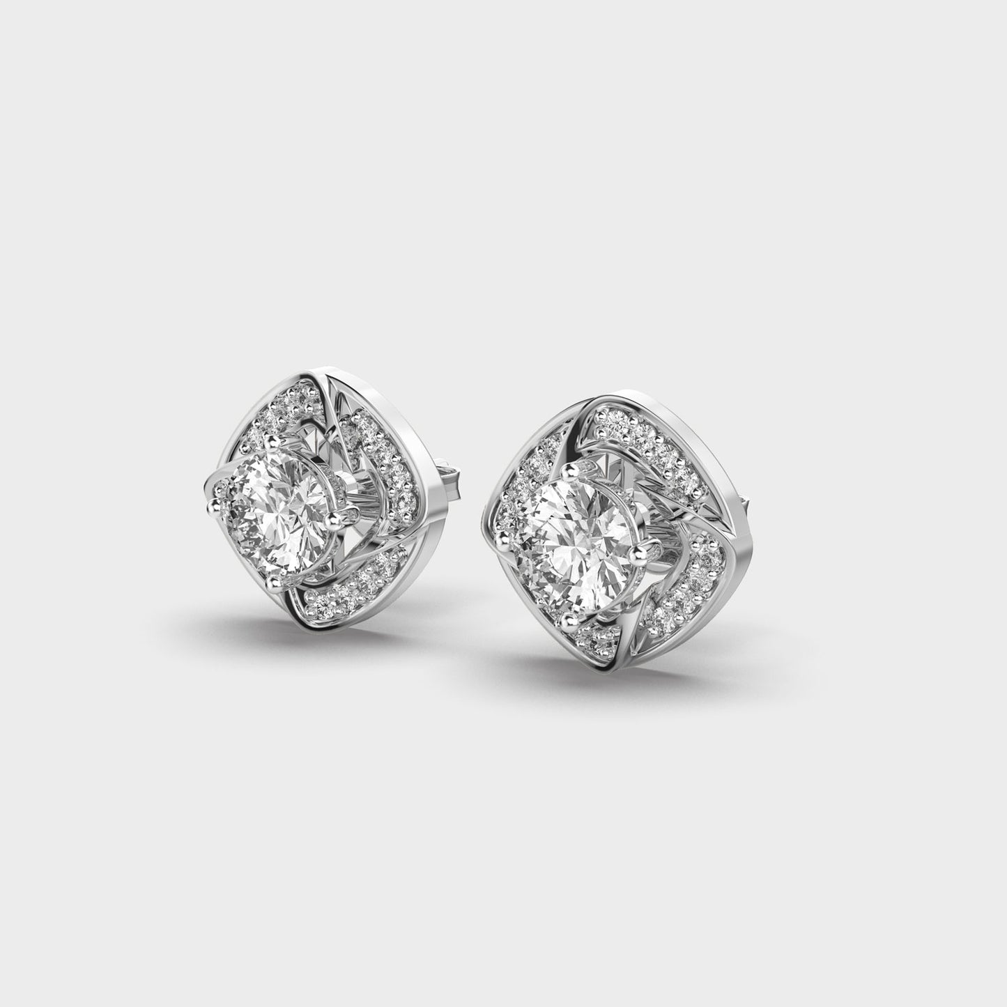 Dazzling Splendor Diamond Stud