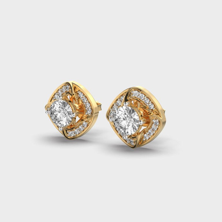 Dazzling Splendor Diamond Stud
