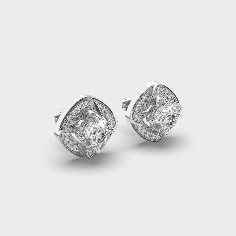 Dazzling Splendor Diamond Stud