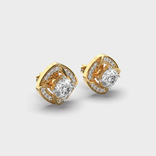 Dazzling Splendor Diamond Stud