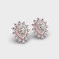 Droplet Charm Diamond Studs