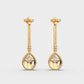 Adventurous Drops Diamond Earrings
