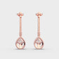 Adventurous Drops Diamond Earrings