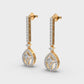 Adventurous Drops Diamond Earrings