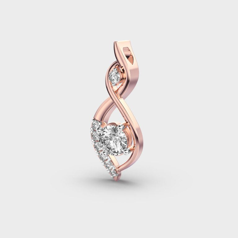 Contemporary Royalty Diamond Pendant