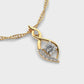 Contemporary Royalty Diamond Pendant