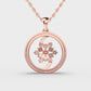 Mystical Splendor Diamond Pendant (Without Chain)