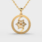 Mystical Splendor Diamond Pendant (Without Chain)