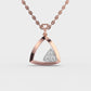 Edgy Spark Diamond Pendant (Without Chain)
