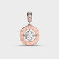 Core Loop Diamond Pendant (With Chain)