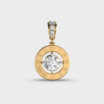 Core Loop Diamond Pendant (With Chain)